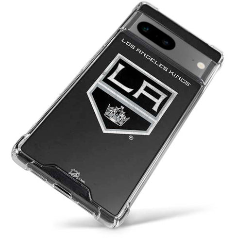 NHL Los Angeles Kings Distressed Google Pixel 7a Clear Case